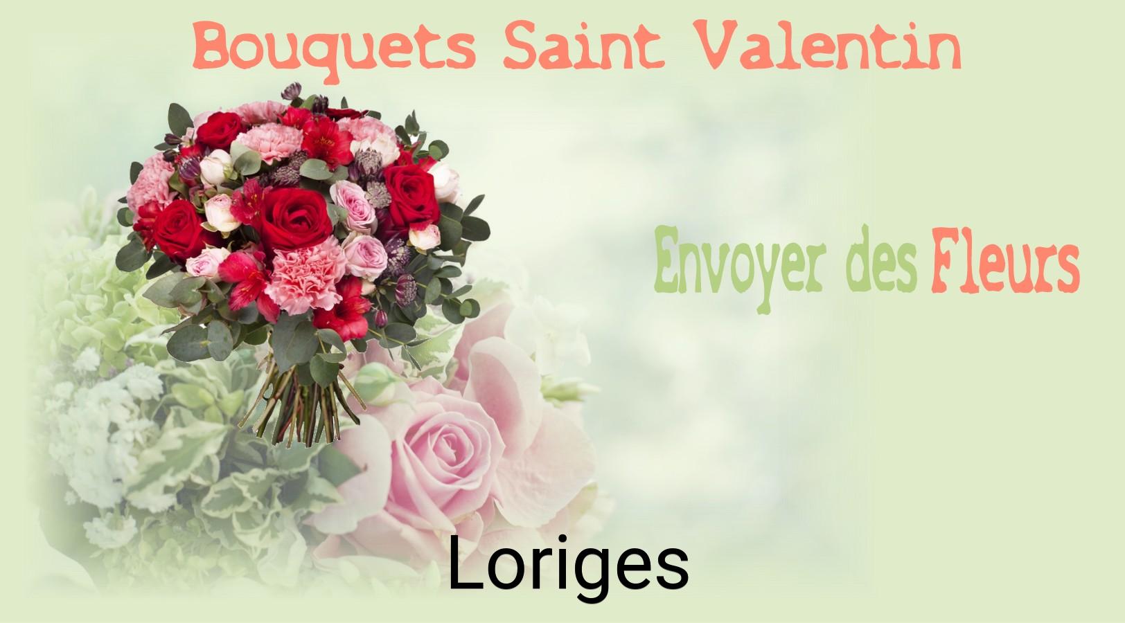 Roses de Saint-Valentin livrées à Loriges